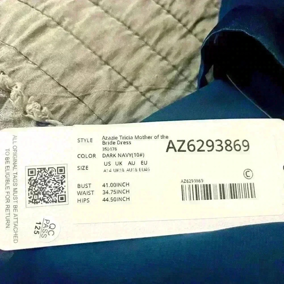 NWT Azazie Mother of the Bride Dress - 14 - Picture 6 of 9